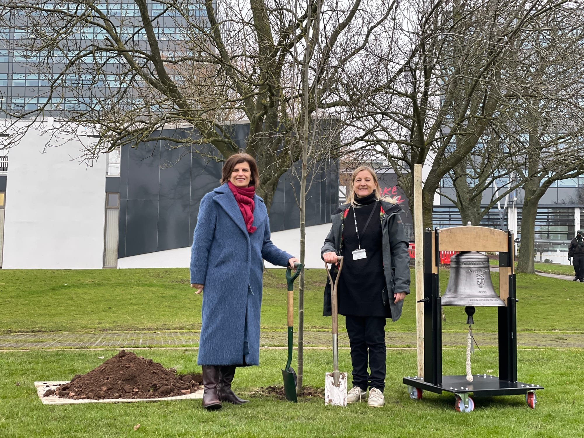 Rowan and Oak Tree Planting at The University of Derby