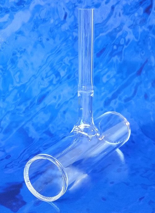 Gas Absorption Cell with Quartz-to-Glass Graded Seal Tube (Lightpath: 74mm)