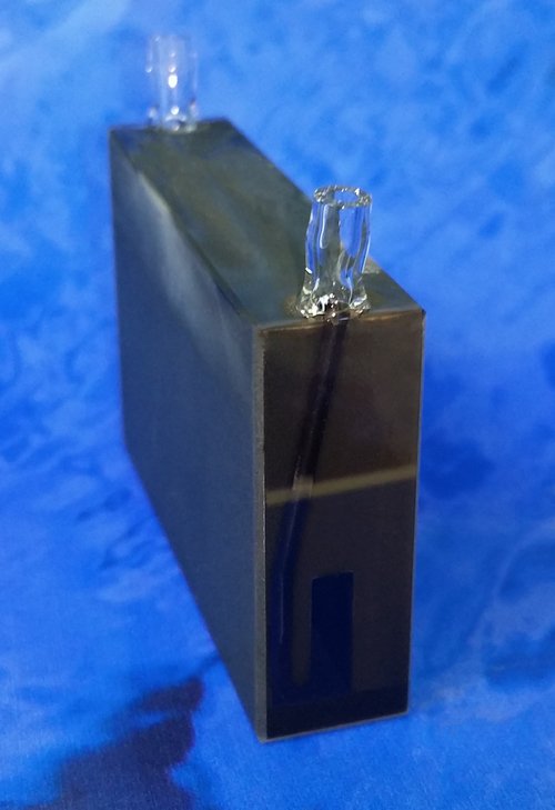 Sub-Micro Tablet Dissolution Cell with Quartz Tubing and 3.5x11mm Window (Capacity: 195-3900µl)