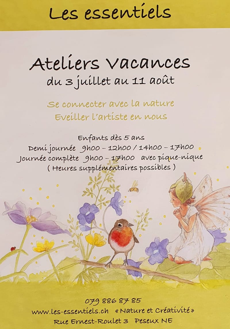 Ateliers vacances