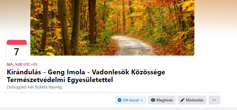 Őszi vadonlesés a Pomázi Ökokörrel