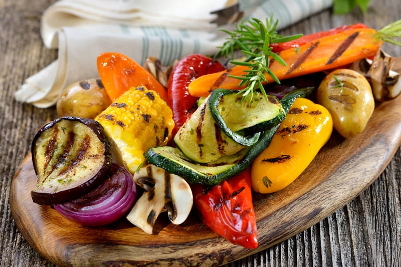 Grilled vegetables