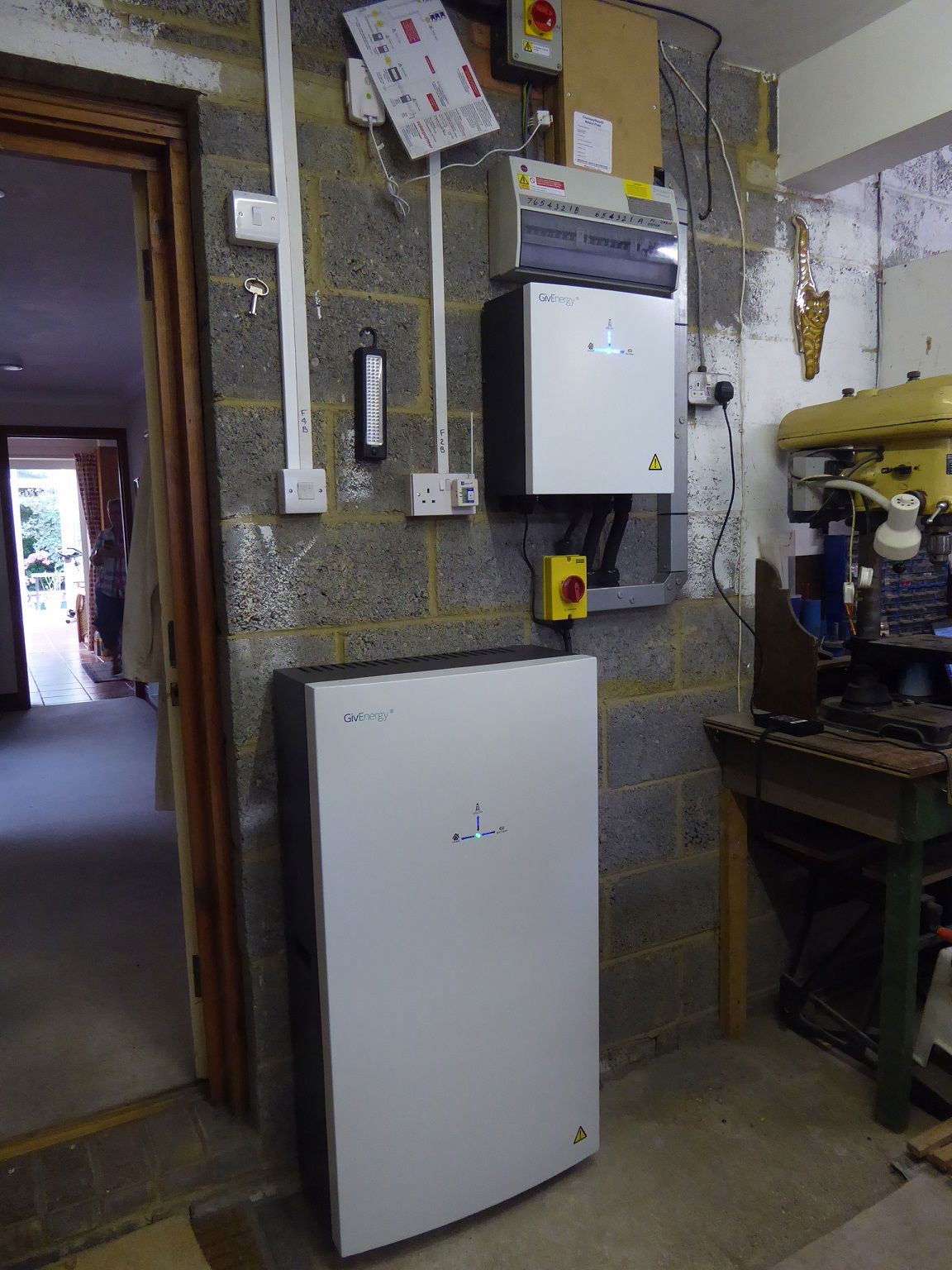Solar Partner installs a NEW GivEnergy All in One 13.5 kW battery and Gateway