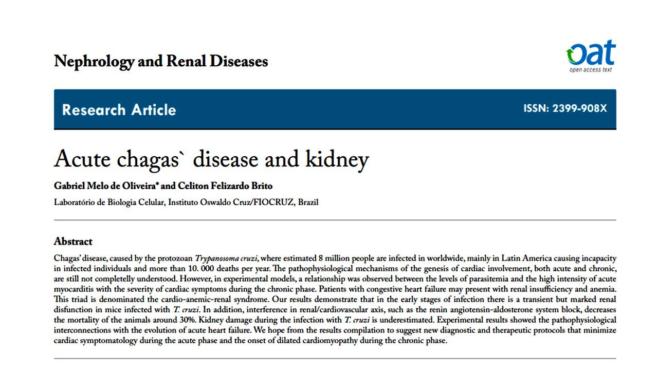 Acute chagas` disease and kidney