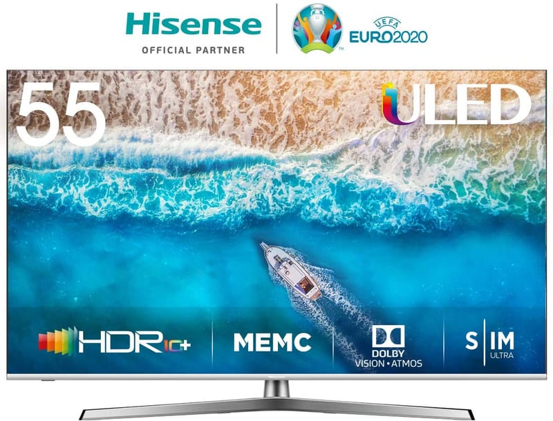 Hisense H55u7b 138 Cm 55 Zoll Fernseher 4k Ultra Hd Hdr Dolby Vision Triple Tuner Smart Tv Usb Aufnahmefunktion Modelljahr 2019 Energieklasse A Worldshopping