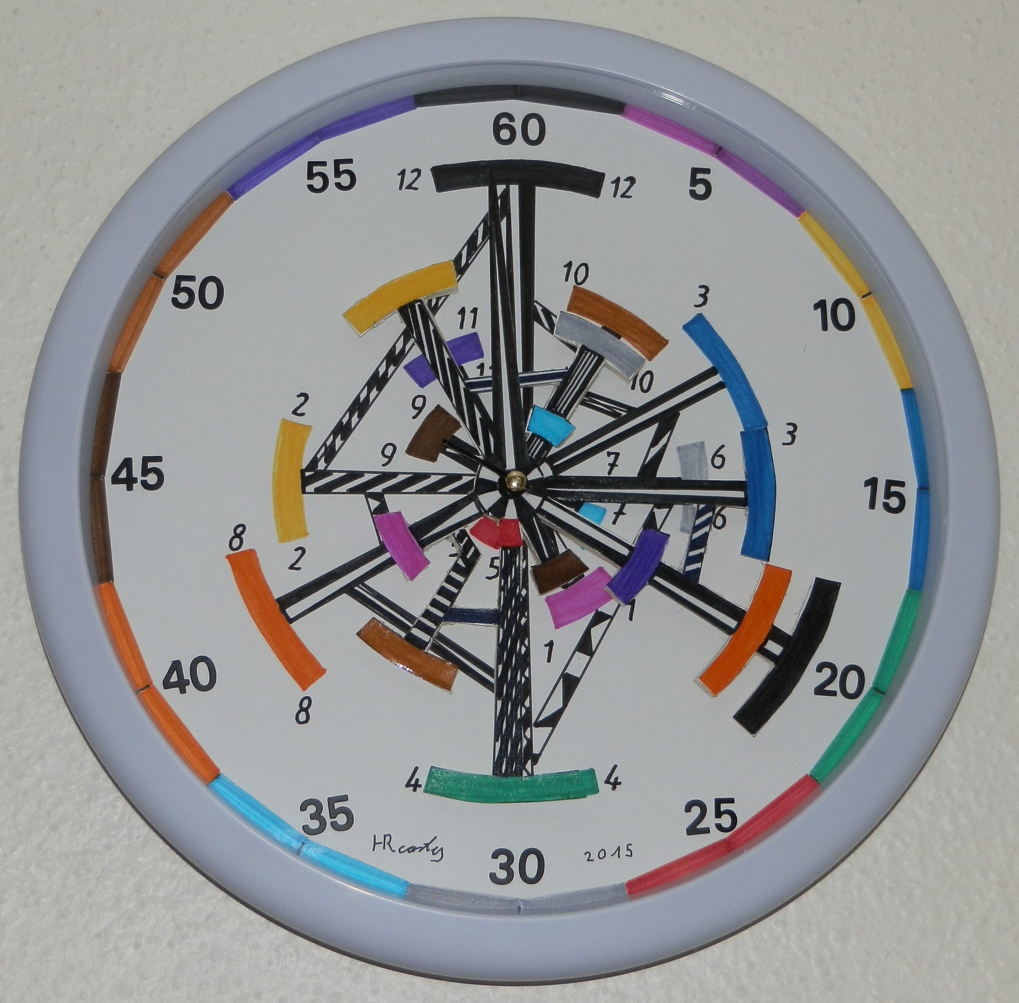 H.R. Farben-Uhr