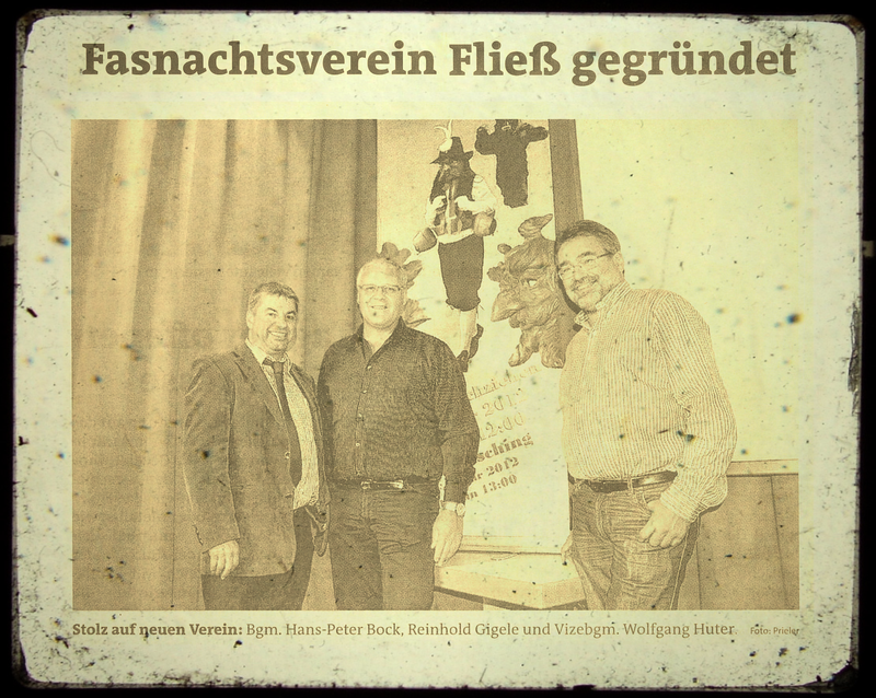 Fasnachtsverein Fließ  "11.11.2011"