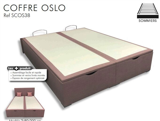 Sommier - Coffre Oslo