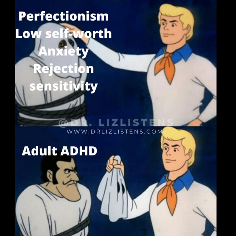 Unmasking With Scooby Doo Adhd Memes Dr Liz Listens 7564