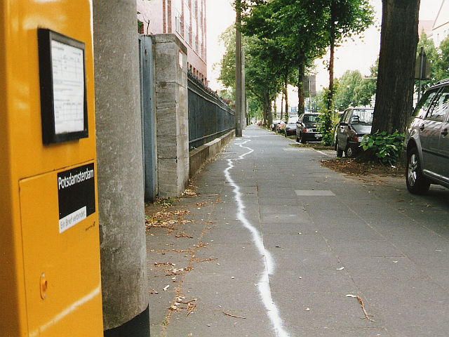 Saltstrasse/Salt Road, an action in Bonn city centre 2005