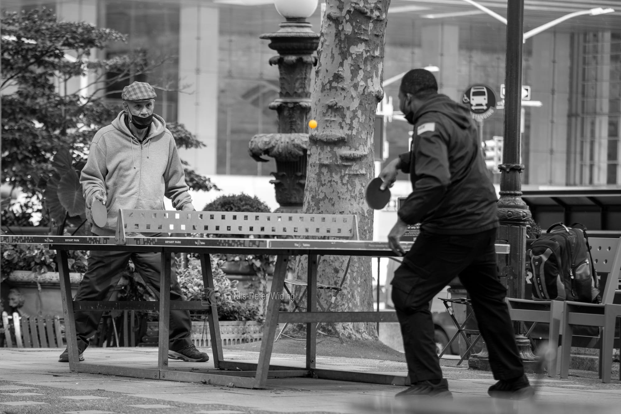 201. Table Tennis in Bryant Park