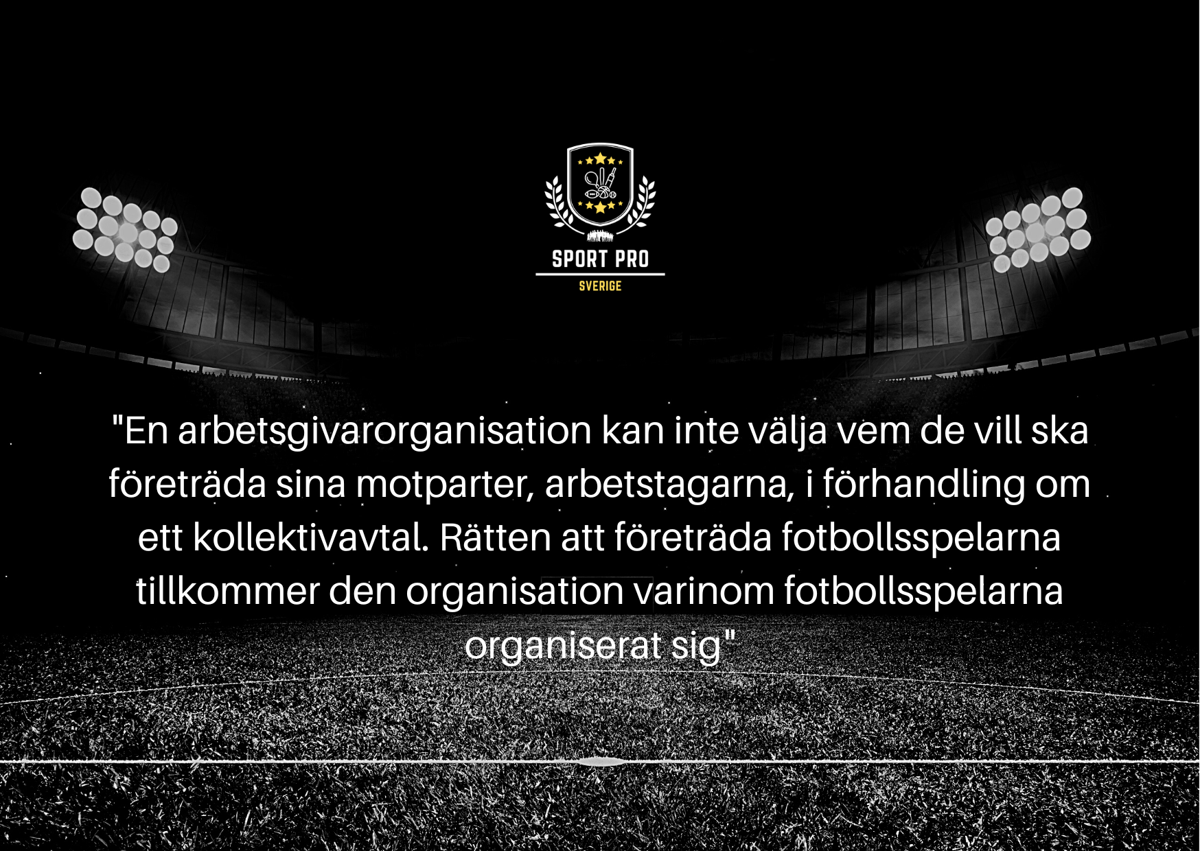 ANGÅENDE DEN PÅGÅENDE DISKUSSIONEN OM KOLLEKTIVAVTAL INOM DAMFOTBOLLEN I SVERIGE