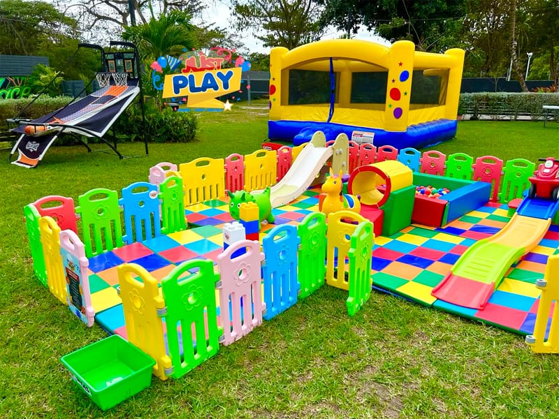 Water Slide & Bouncer Just Play Games & Rentals