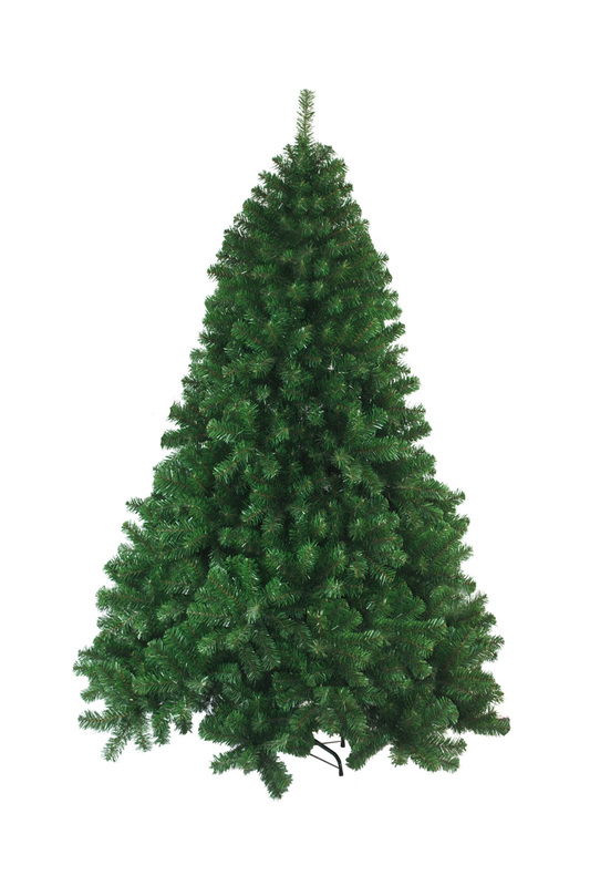 BLACK Traditional Extra Bushy Christmas Tree with Metal Hinged Branches