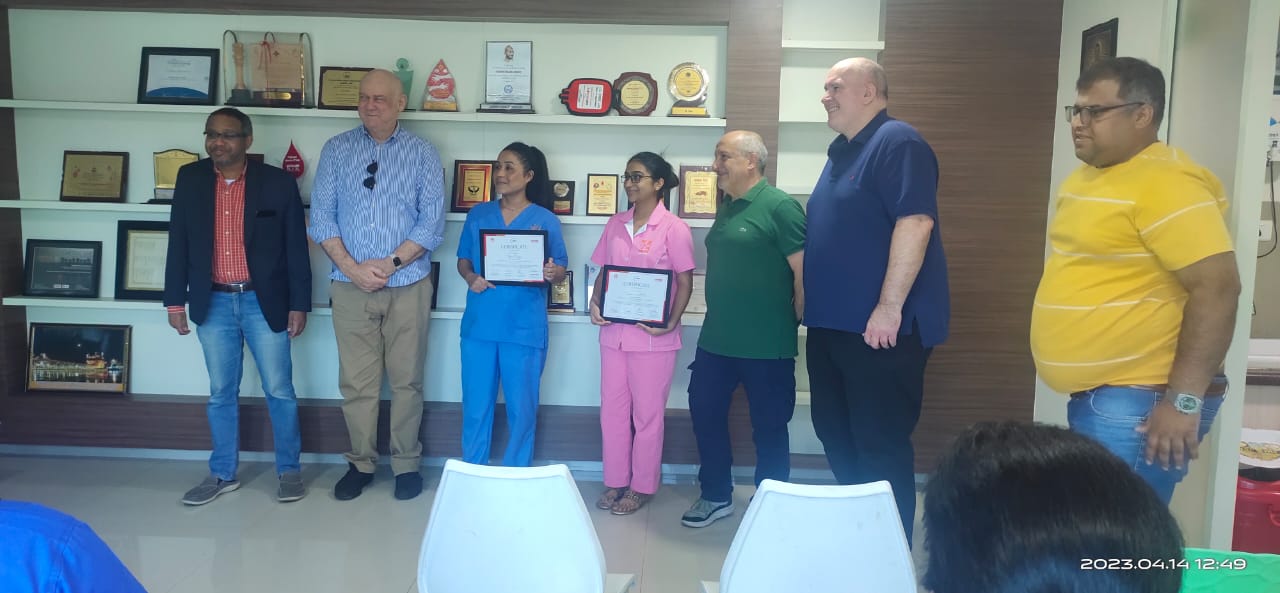 First advanced training course for transplant nurses