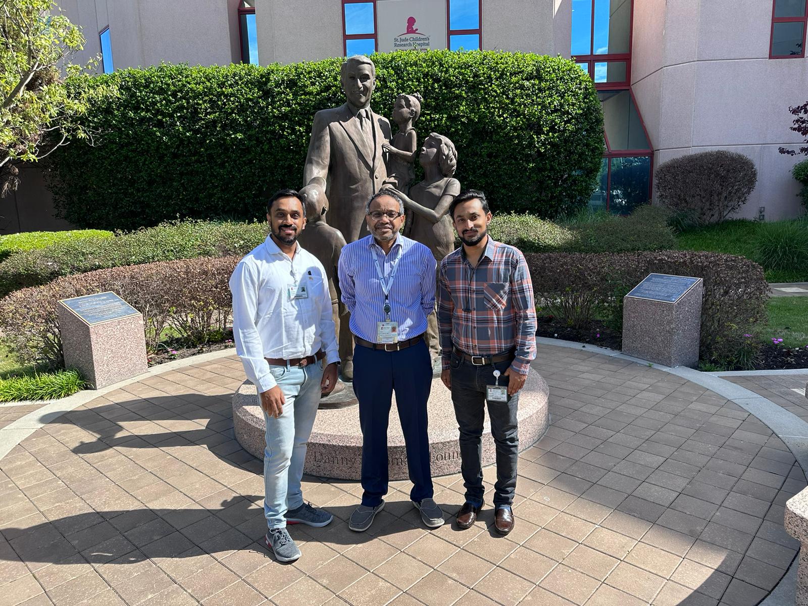 Nurses from India visiting St Jude Children's Research Hospital, Memphis-US