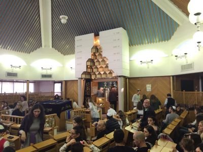 ביקור תלמידים בבית הכנסת
