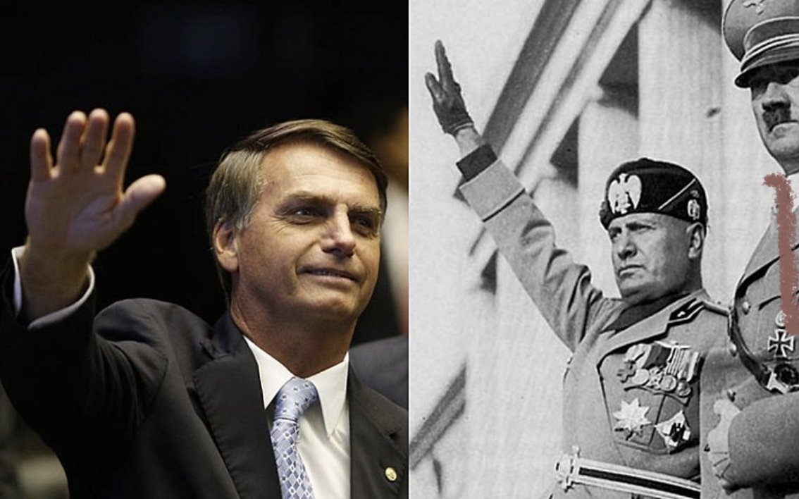 Brasil entre a cruz e espada do fascismo Politico  e fascismo Social e qual o nosso posicionamento