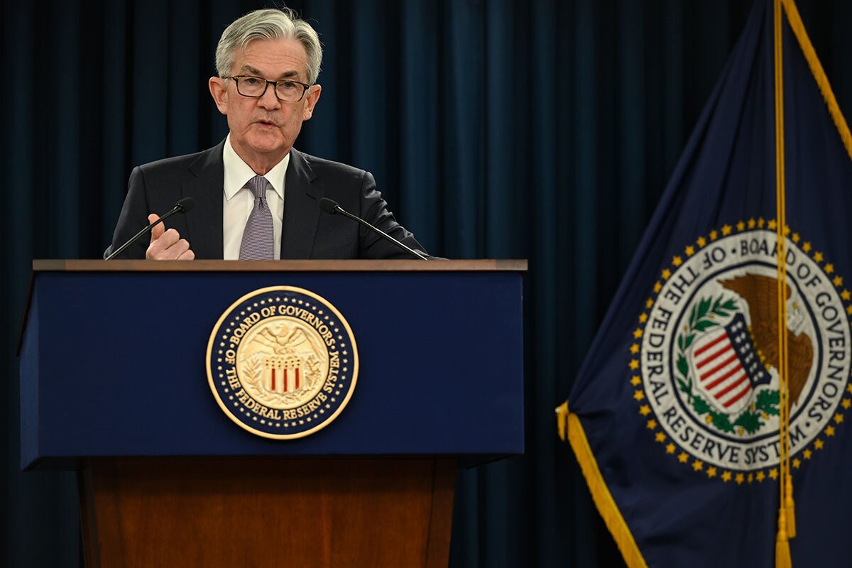 PRESIDENTE DO FED JEROME Powell diz ao Congresso que o Fed aumentará as taxas este mês
