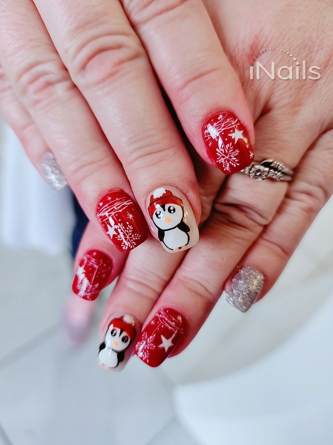 Christmas Nail art by iNails