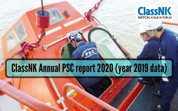 ClassNK releases their 2020 Port State Control annual report (year 2019 data)