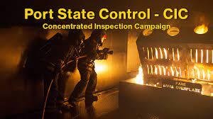 PSC Concentrated Inspection Campaign on Fire Safety
