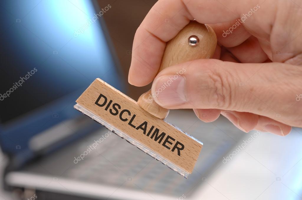 Legal Disclaimer