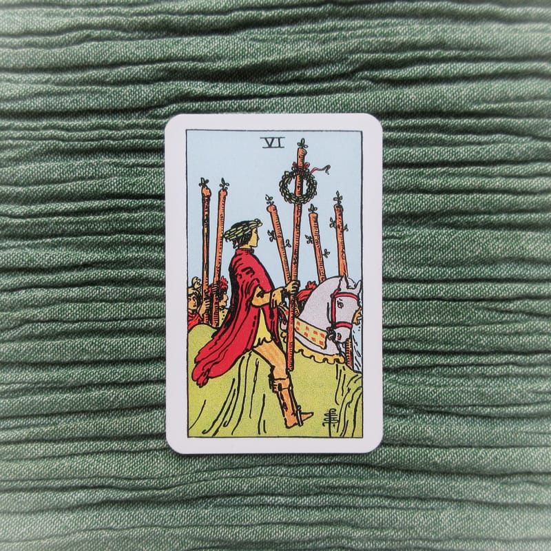 6 der Stäbe