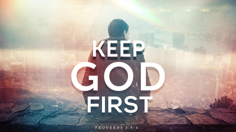 Devotional video "Keep God first"