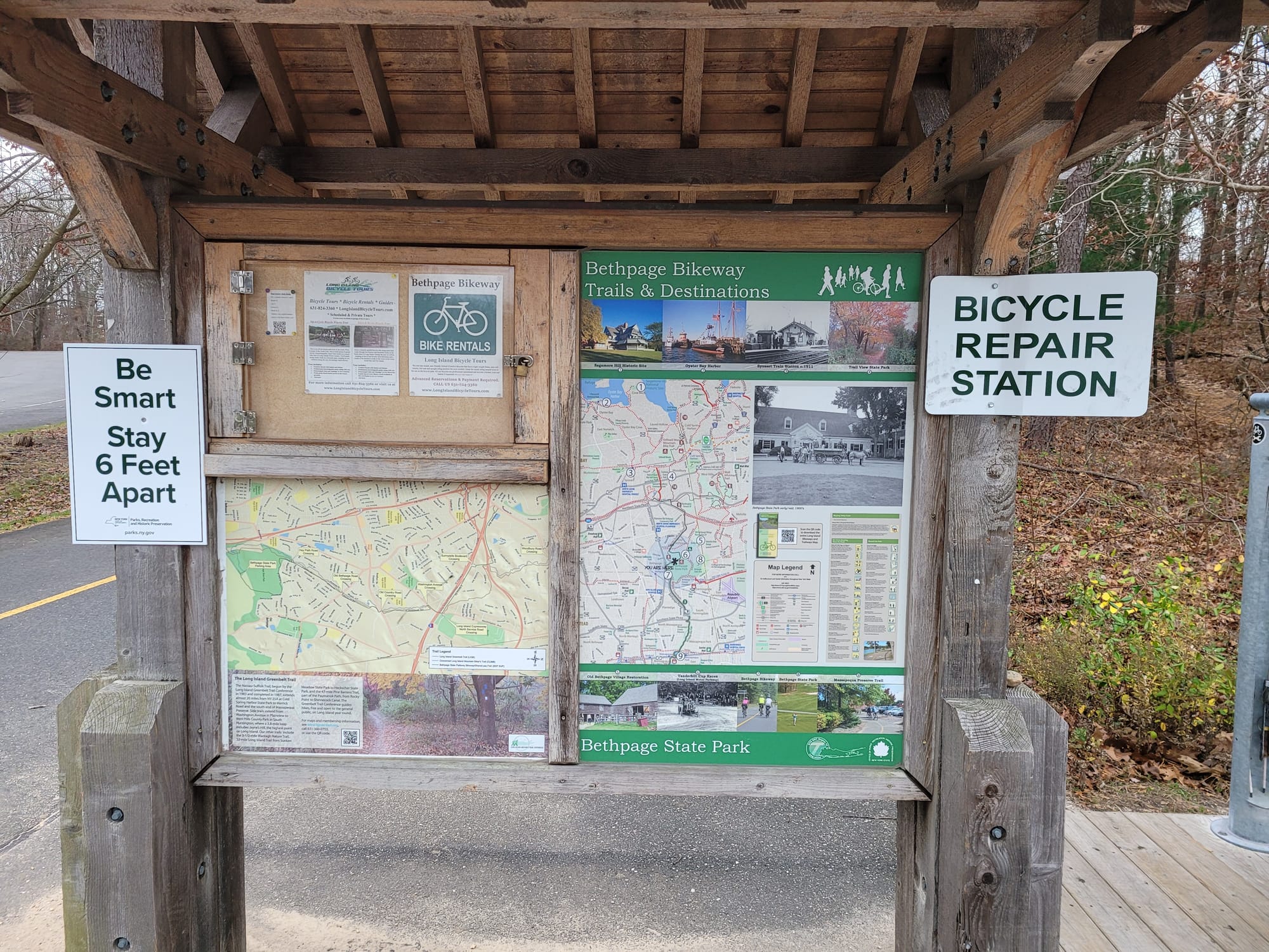 Bethpage State Park Bikeway Trail & Hiking Trails