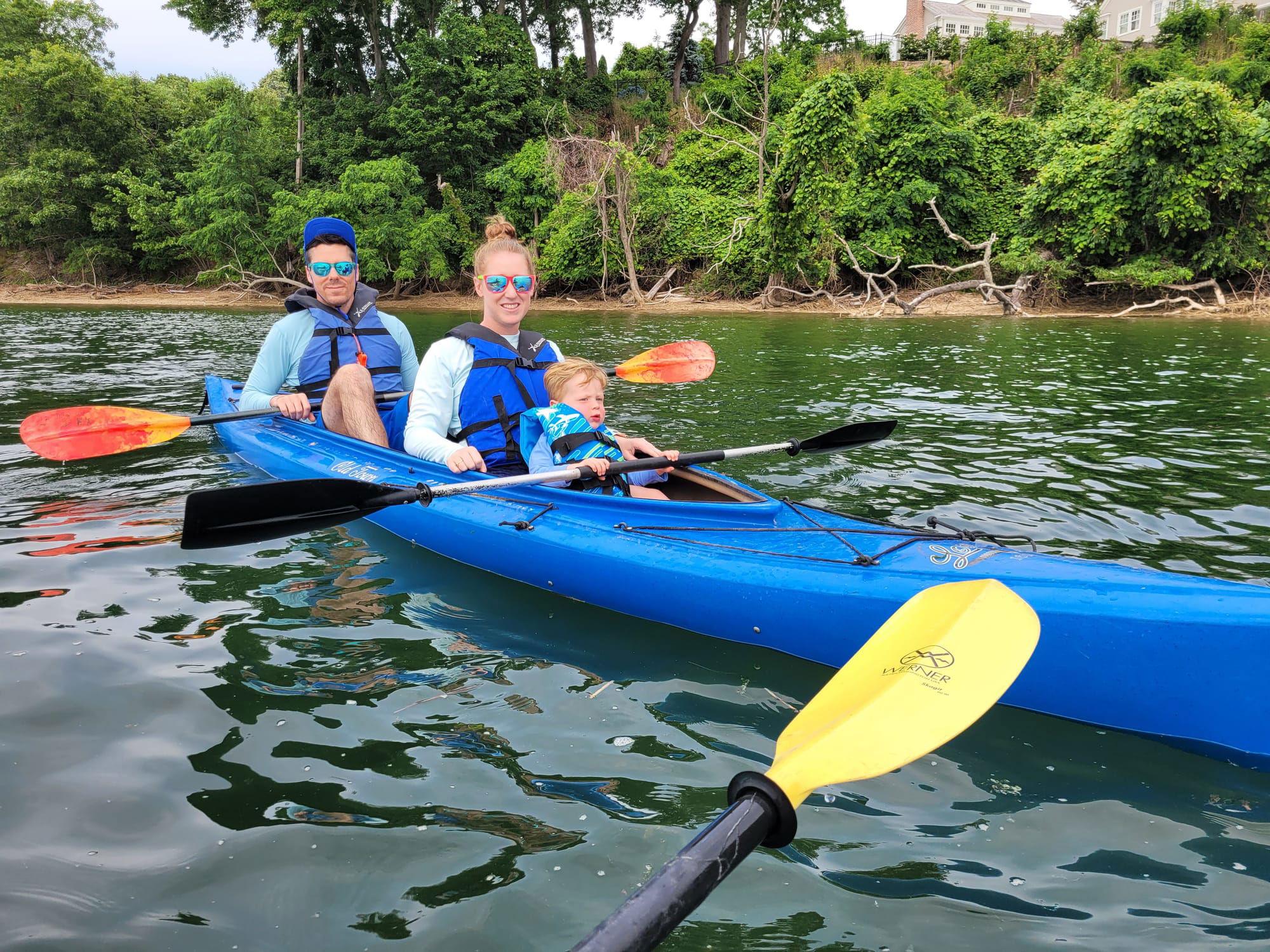 Stony Brook Harbor - 6/18/21 - Jack's First Kayaking Adventure