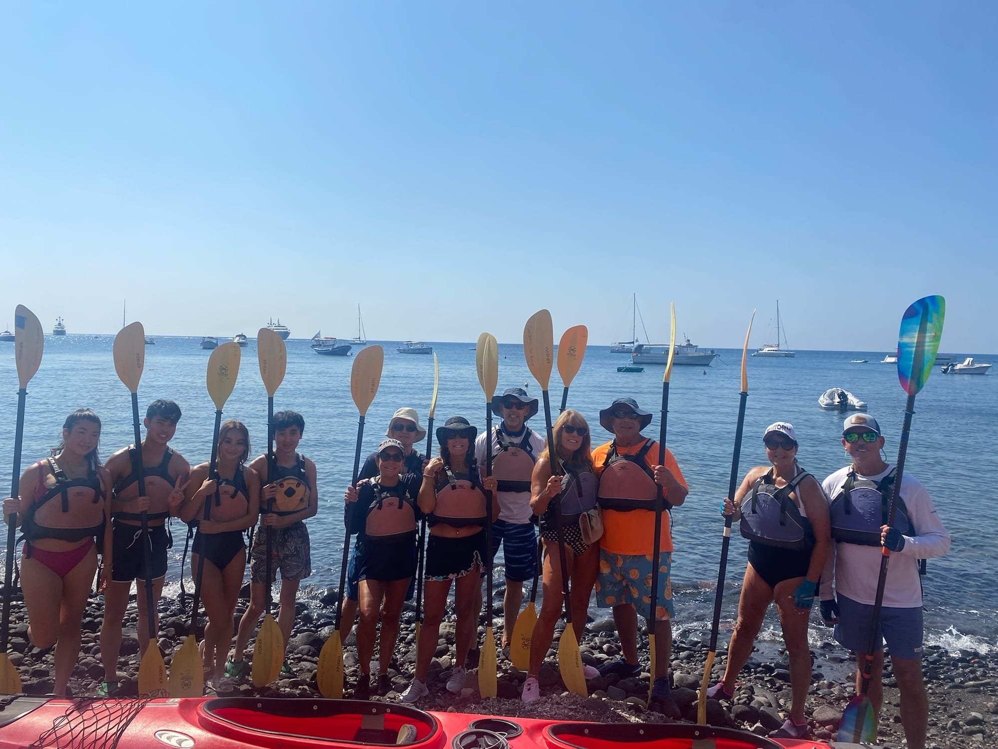 Sea Kayaking Santorini Tours: Santorini, Greece - August 2022