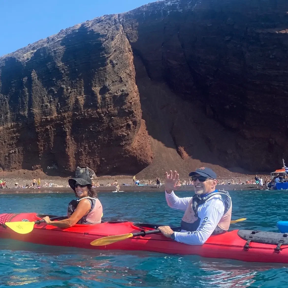 Sea Kayaking Santorini Tours: Santorini, Greece - 9/3/22