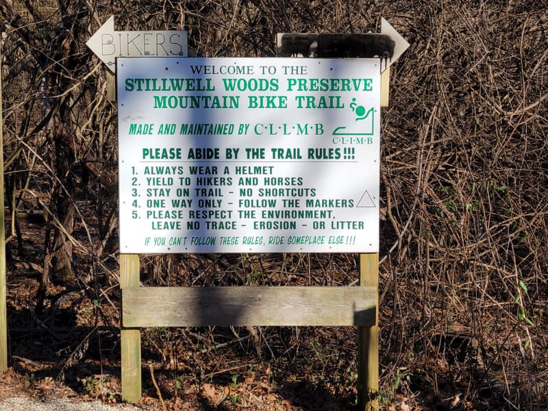 Stillwell Woods Preserve Hiking/Biking Trails (Syosett, NY)