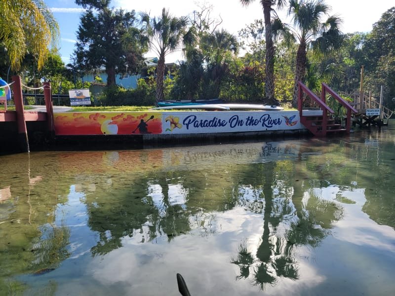 FLORIDA: The Kayak Shack (Weeki Wachee, Florida)