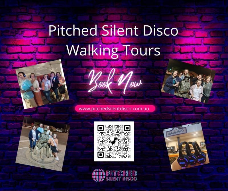 Pitched Silent Disco Walking Tour Dec 7 2022
