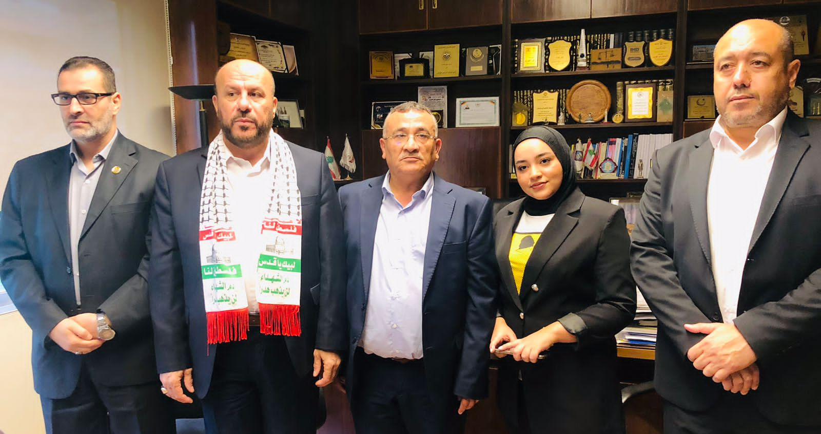 ممثل "حماس" في لبنان إلتقى وفدا من عائلة الأسير سكاف