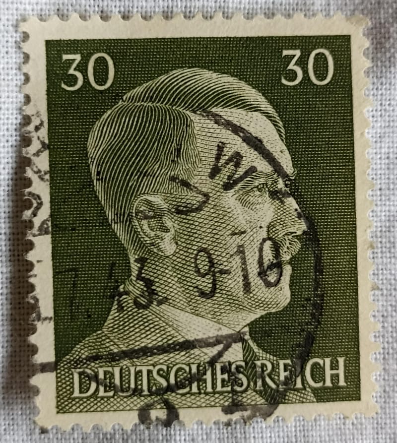 Sello Adolf Hitler Deutsches Reich Iii Reich Hitler Alemania Wwii Atticae