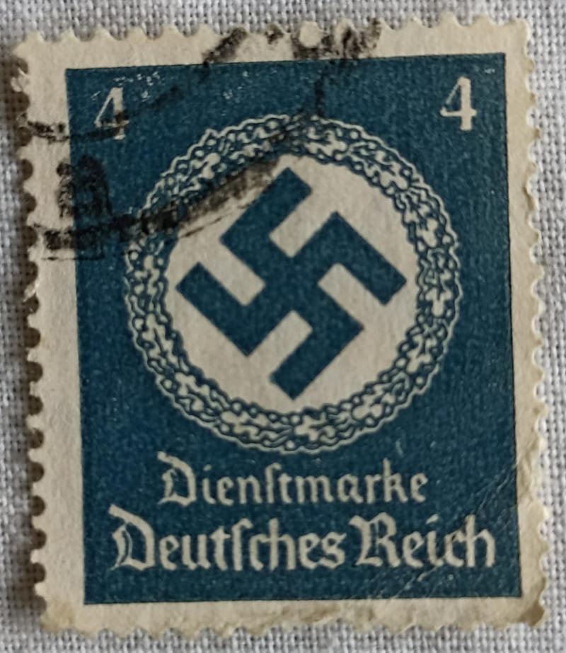 Sello Deutsches Reich Iii Reich Hitler Nazi Alemania Wwii Atticae