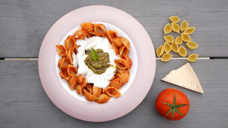 Conchiglie Tricolore كونشيغلي تري كولور