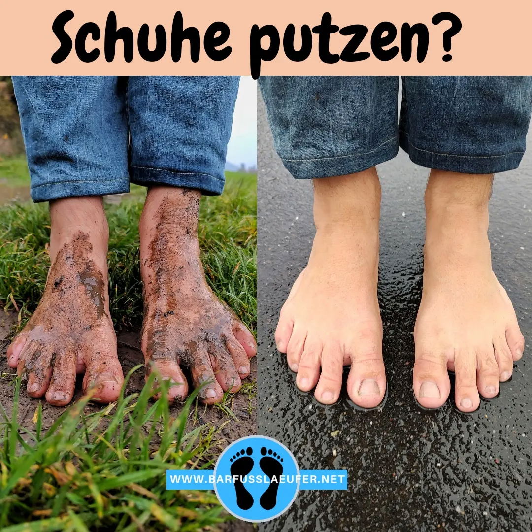 Schuhe putzen? Nicht nötig 😃