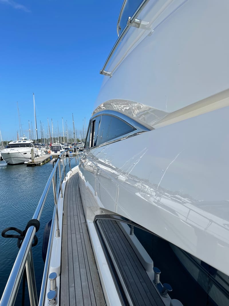 Compound, polish and wax Shore Shine Boat Valeting