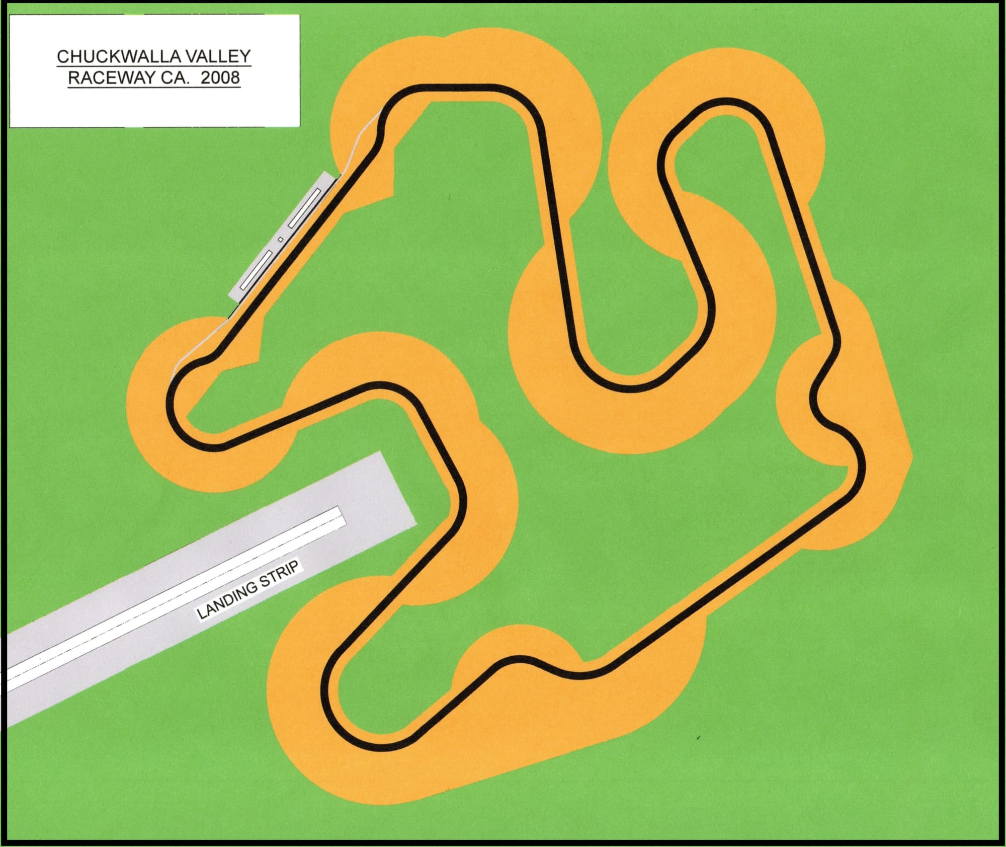 Chuckwalla Valley Raceway "GP" course