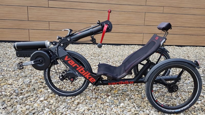 Varibike full body bikes, trikes and indoor bikes