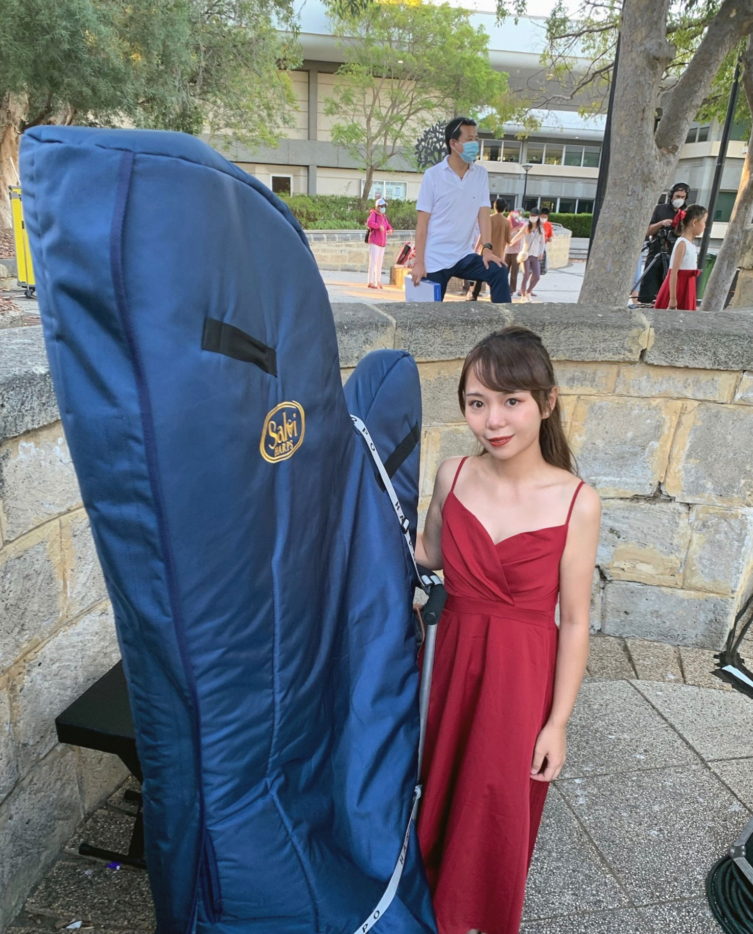 Harp performance for City of Melville