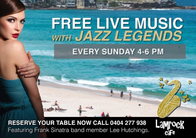 Jazz Live Every Sunday 4-6 pm