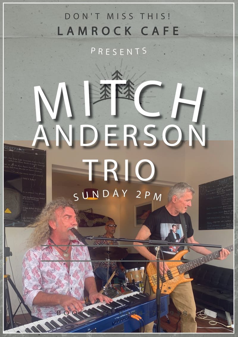 Mitch Anderson Live Sunday 18th April 21 from 2pm