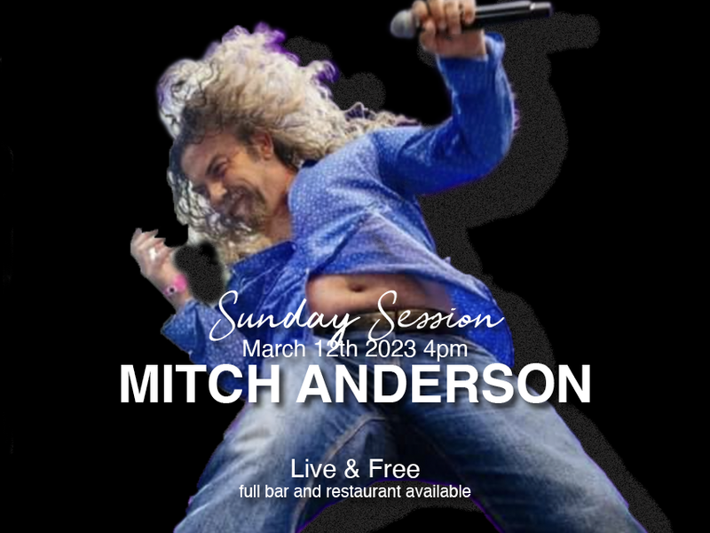 Mitch Anderson Sunday LIVE music 4pm
