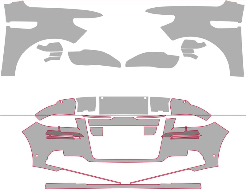 Lincoln navigator 2023 Paint protection film package