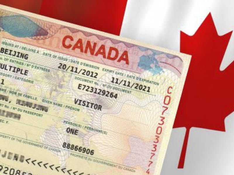 Demande de visa avec permis de travail canada